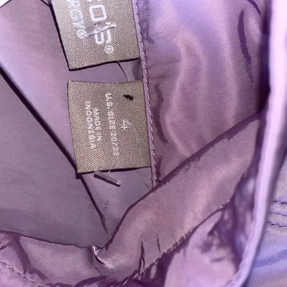 NWOT Chico’s COLLAR-DETAIL ANORAK JACKET Lilac