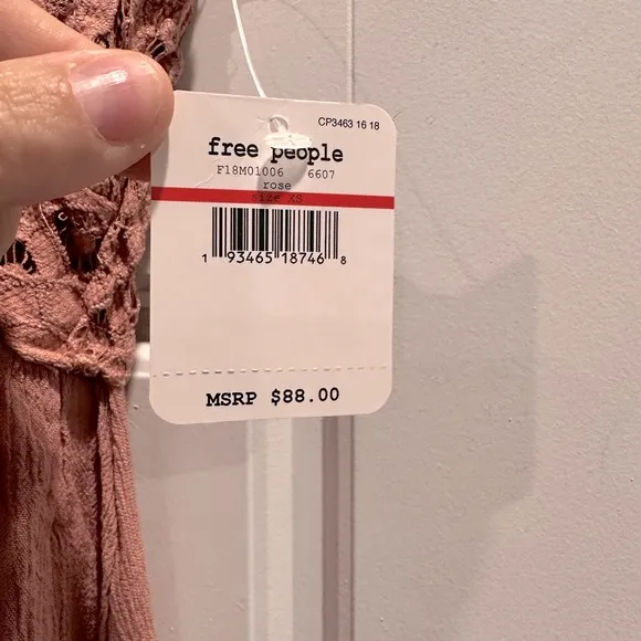 NWT Free People Adella Slip Dress