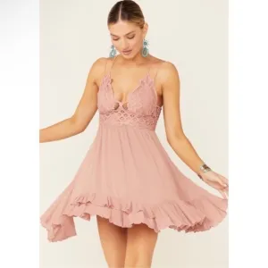 NWT Free People Adella Slip Dress