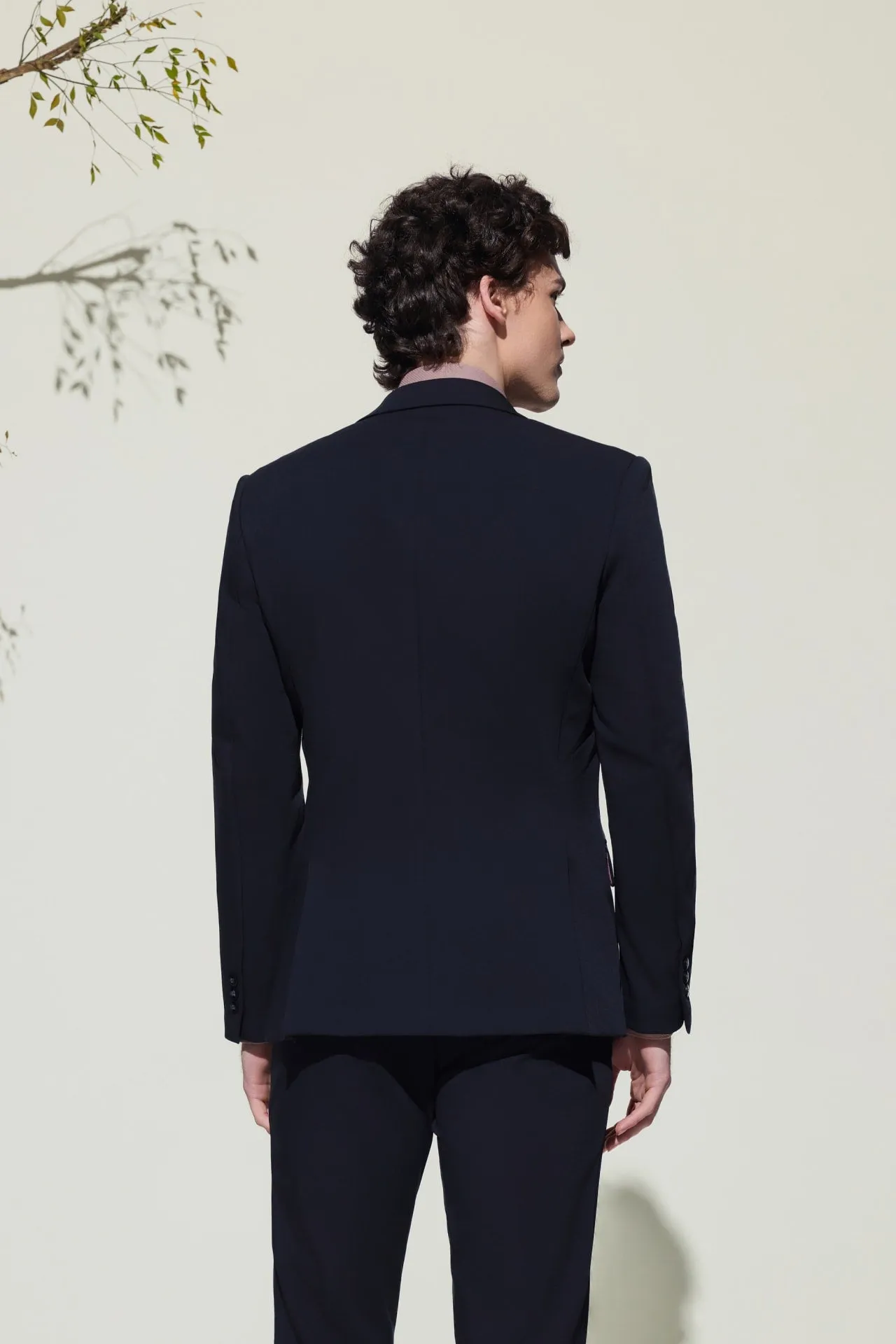 Nylon Modal Silk Smart Fit Suit Blazer