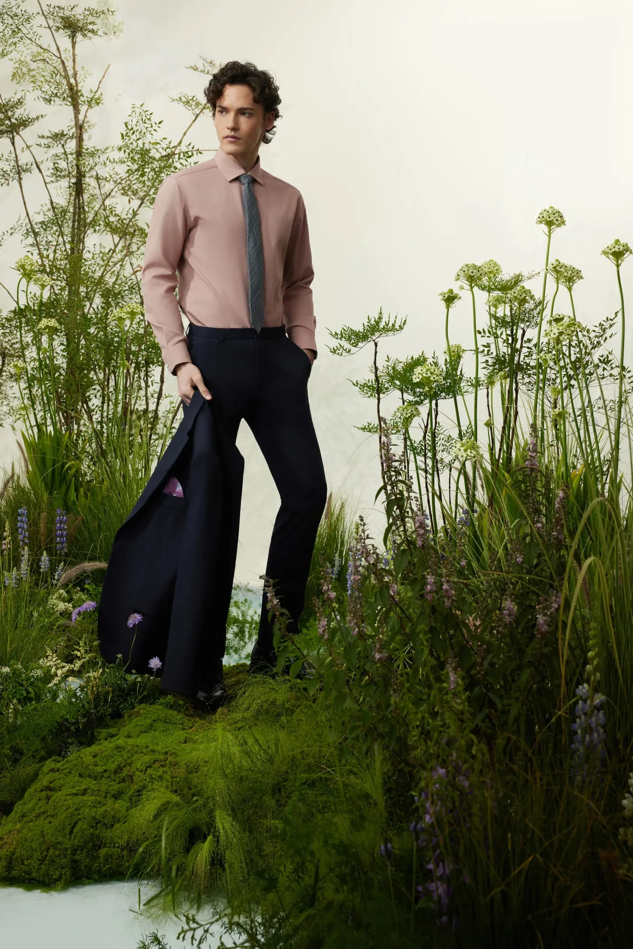 Nylon Modal Silk Smart Fit Suit Blazer