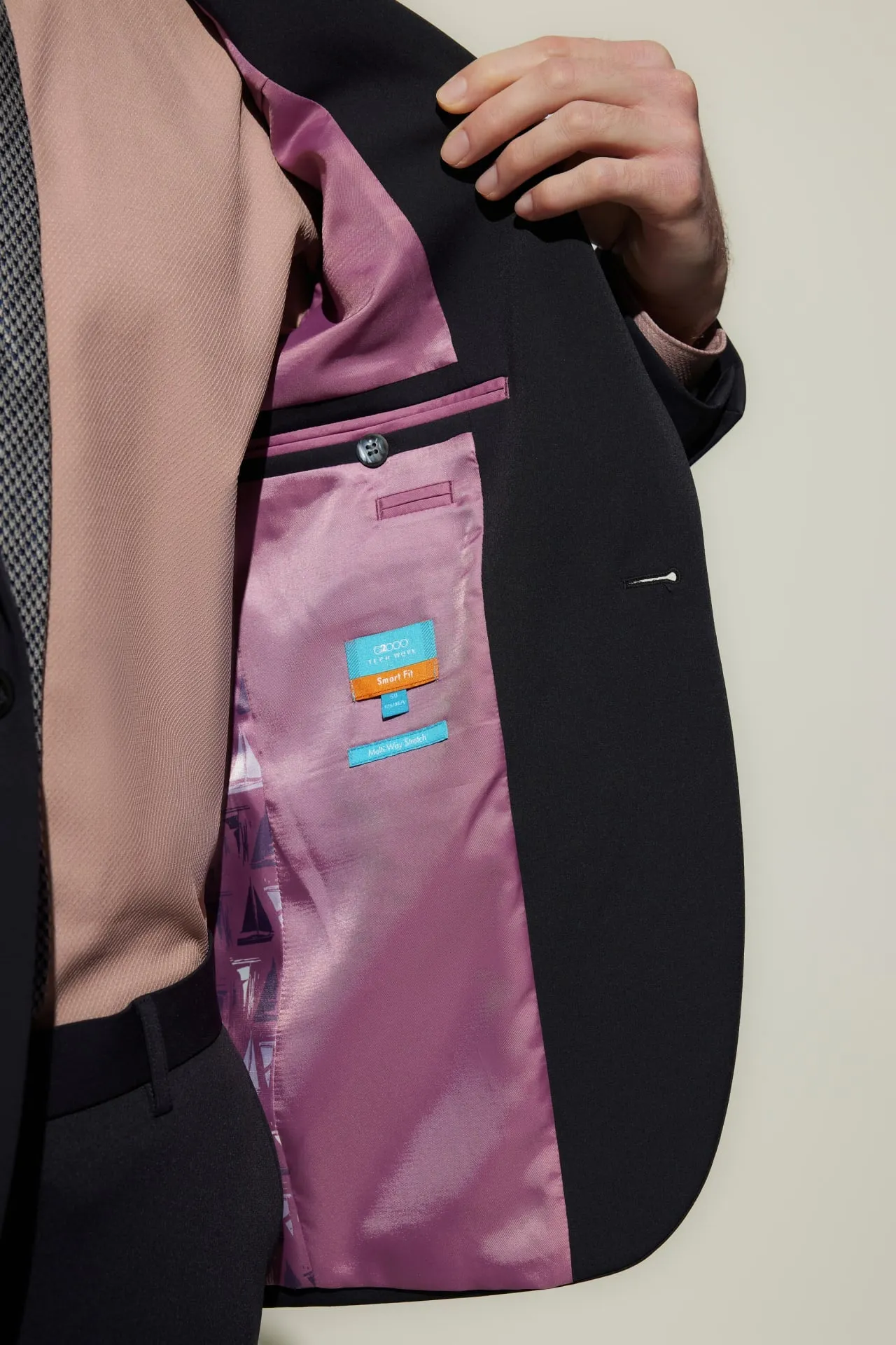 Nylon Modal Silk Smart Fit Suit Blazer
