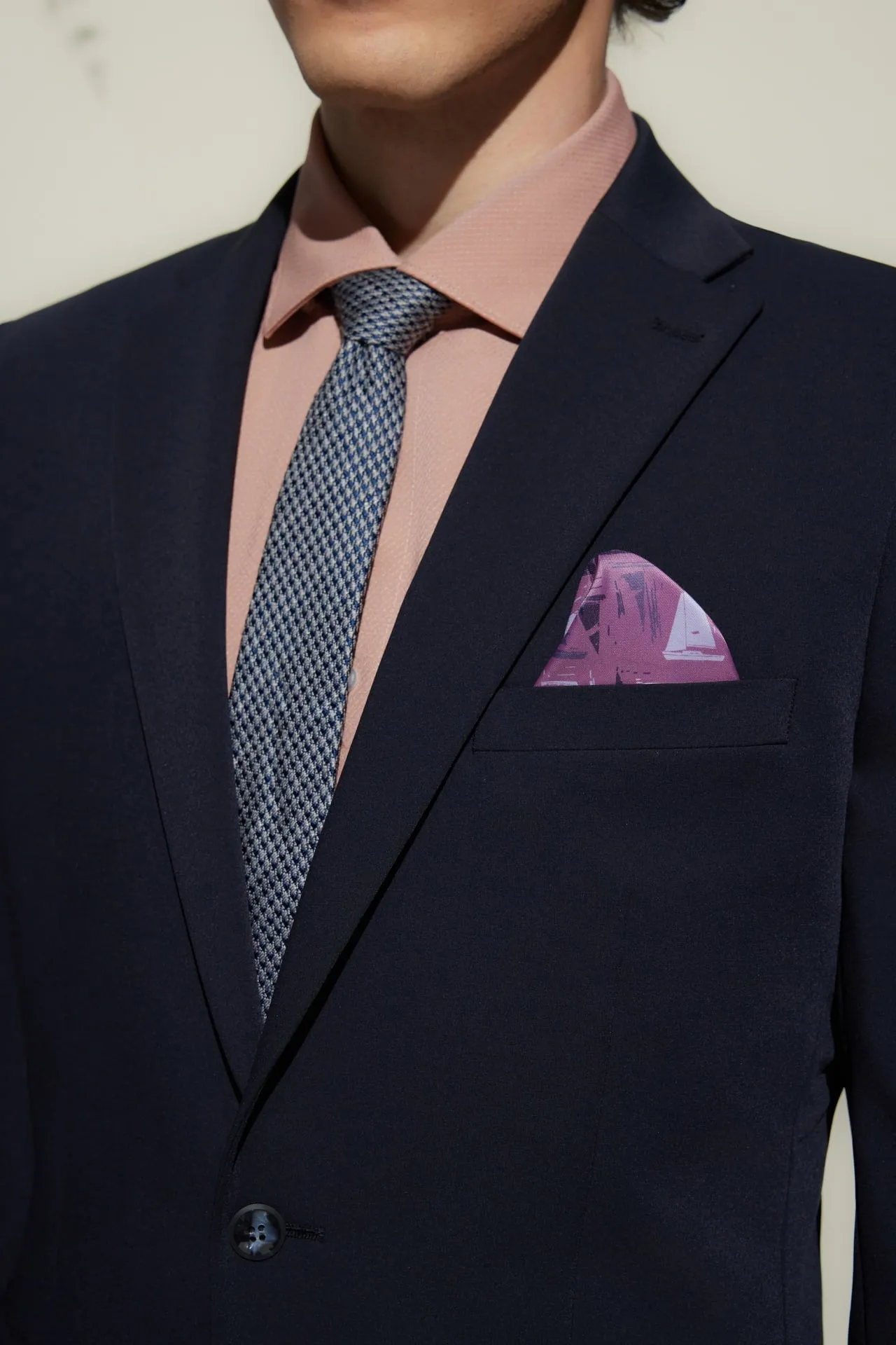 Nylon Modal Silk Smart Fit Suit Blazer