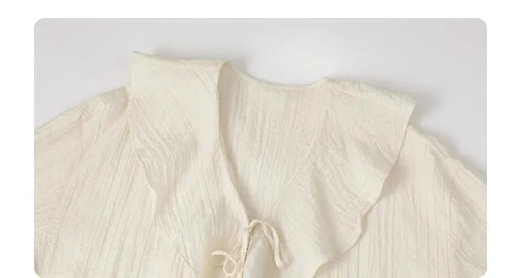 Obsidian Phoenix Women’s Ruffled Edge Shirt