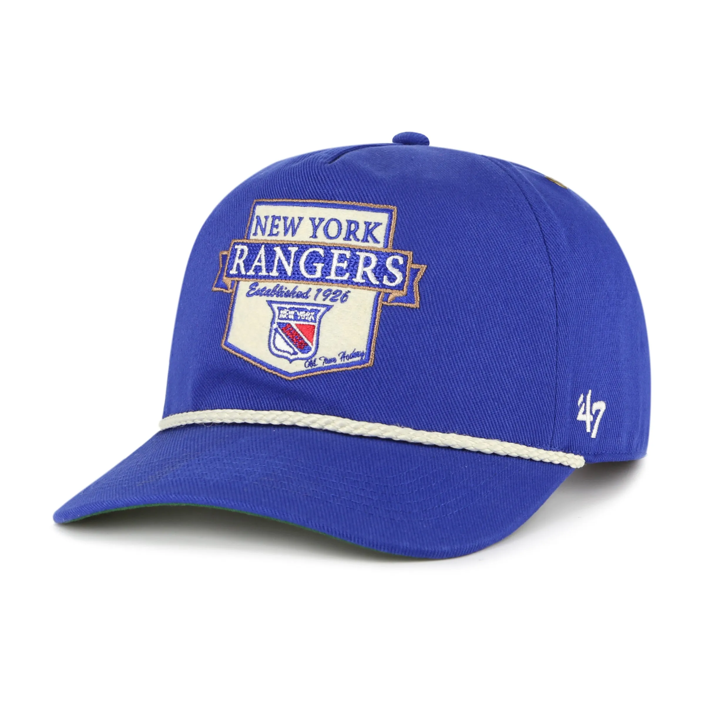 OLD TIME HOCKEY NEW YORK RANGERS VINTAGE RAFTER SURE SHOT '47 HITCH