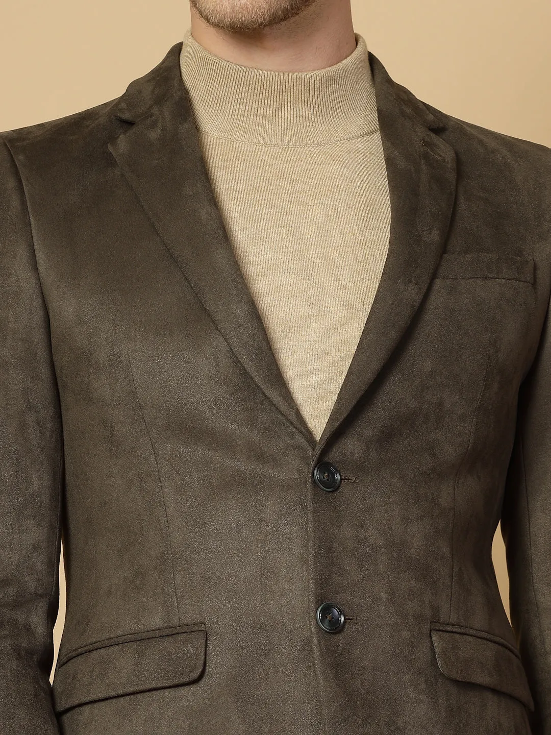 Olive Suede Jacket