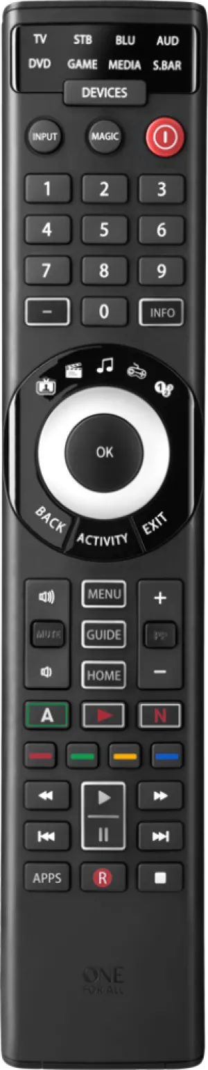 One For All Smart Control 8-Device Universal Remote