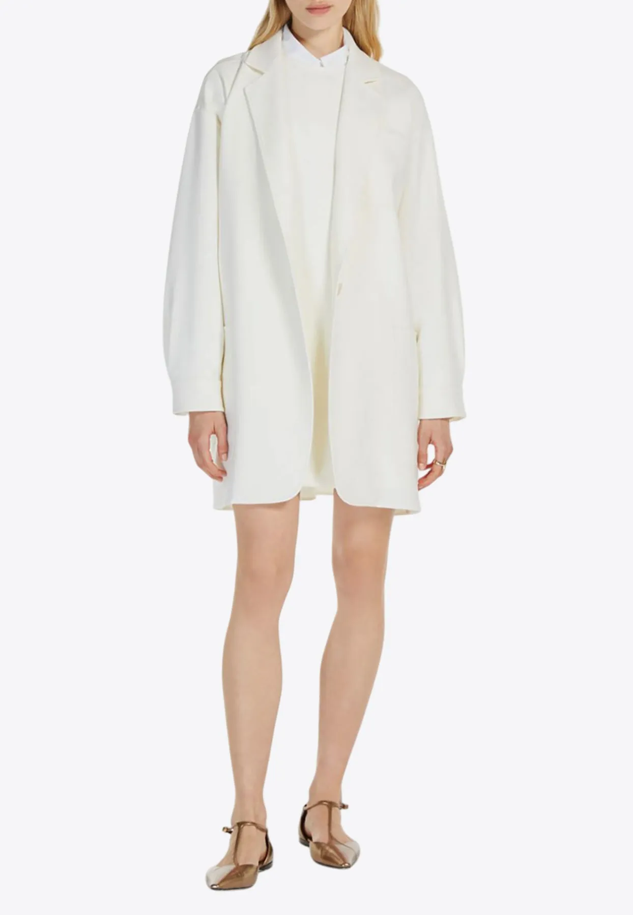 Orlaya Oversized Single-Breasted Blazer