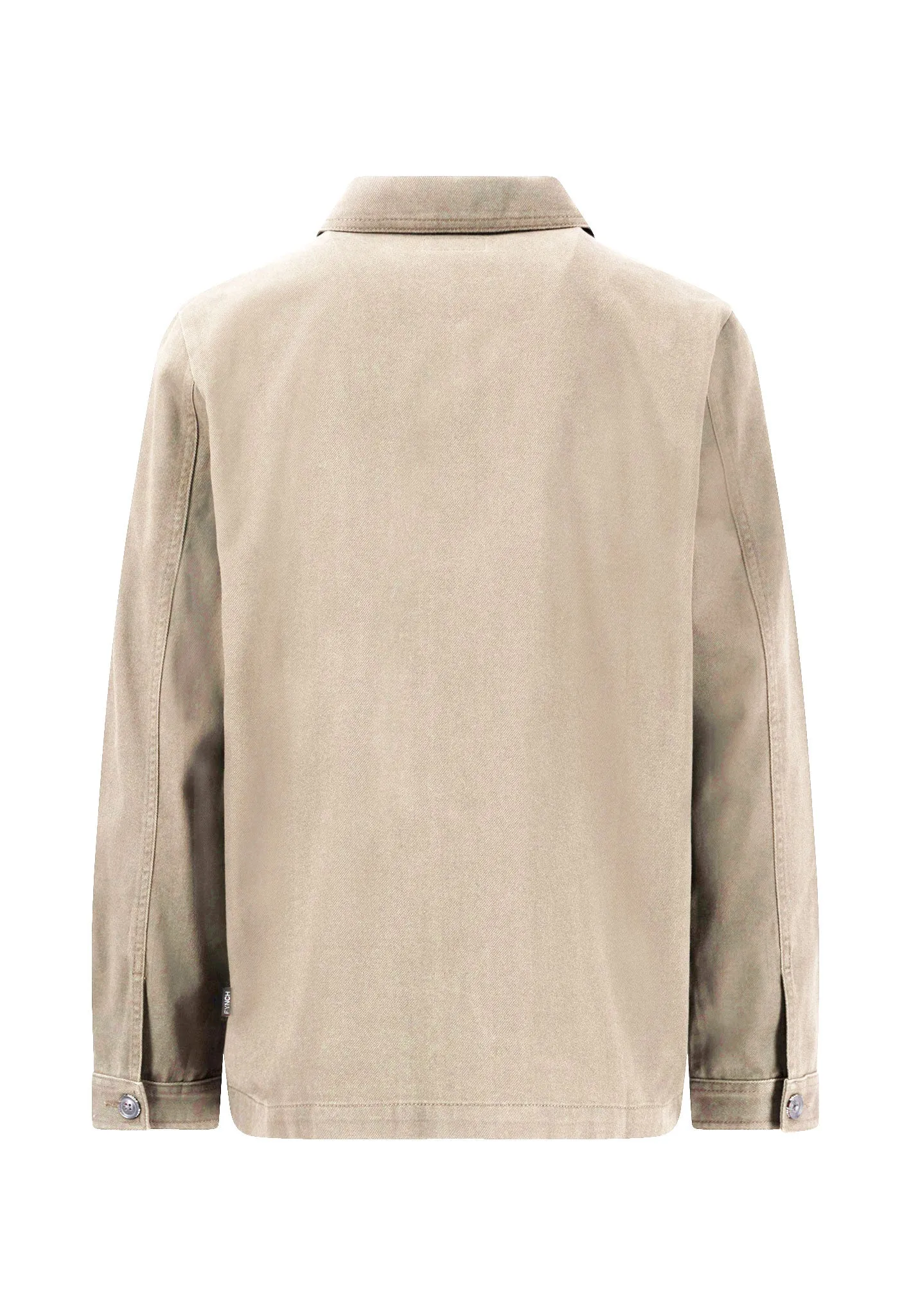 Overshirt aus Twill mit Kentkragen
