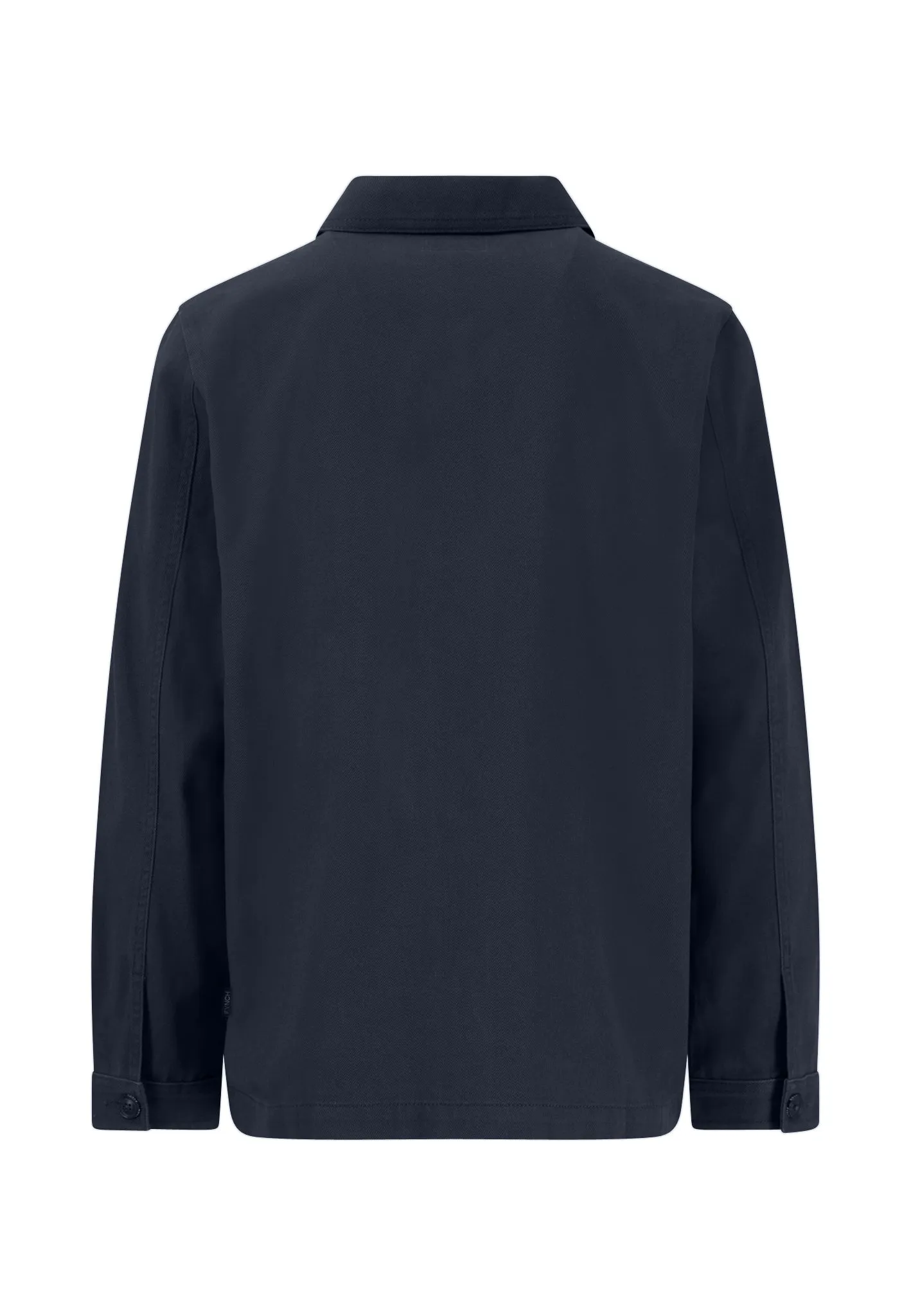Overshirt aus Twill mit Kentkragen