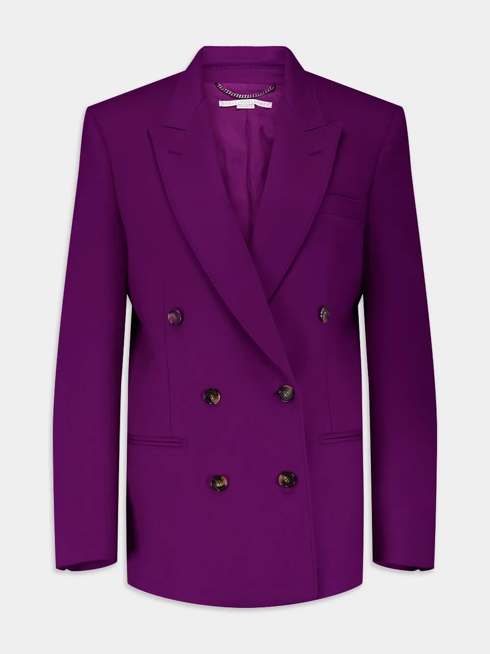 Oversized Double-Breasted Jacket