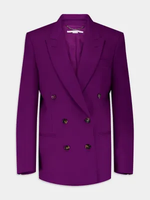 Oversized Double-Breasted Jacket