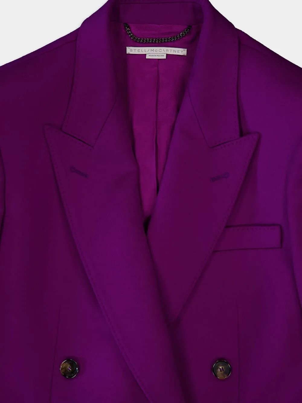 Oversized Double-Breasted Jacket