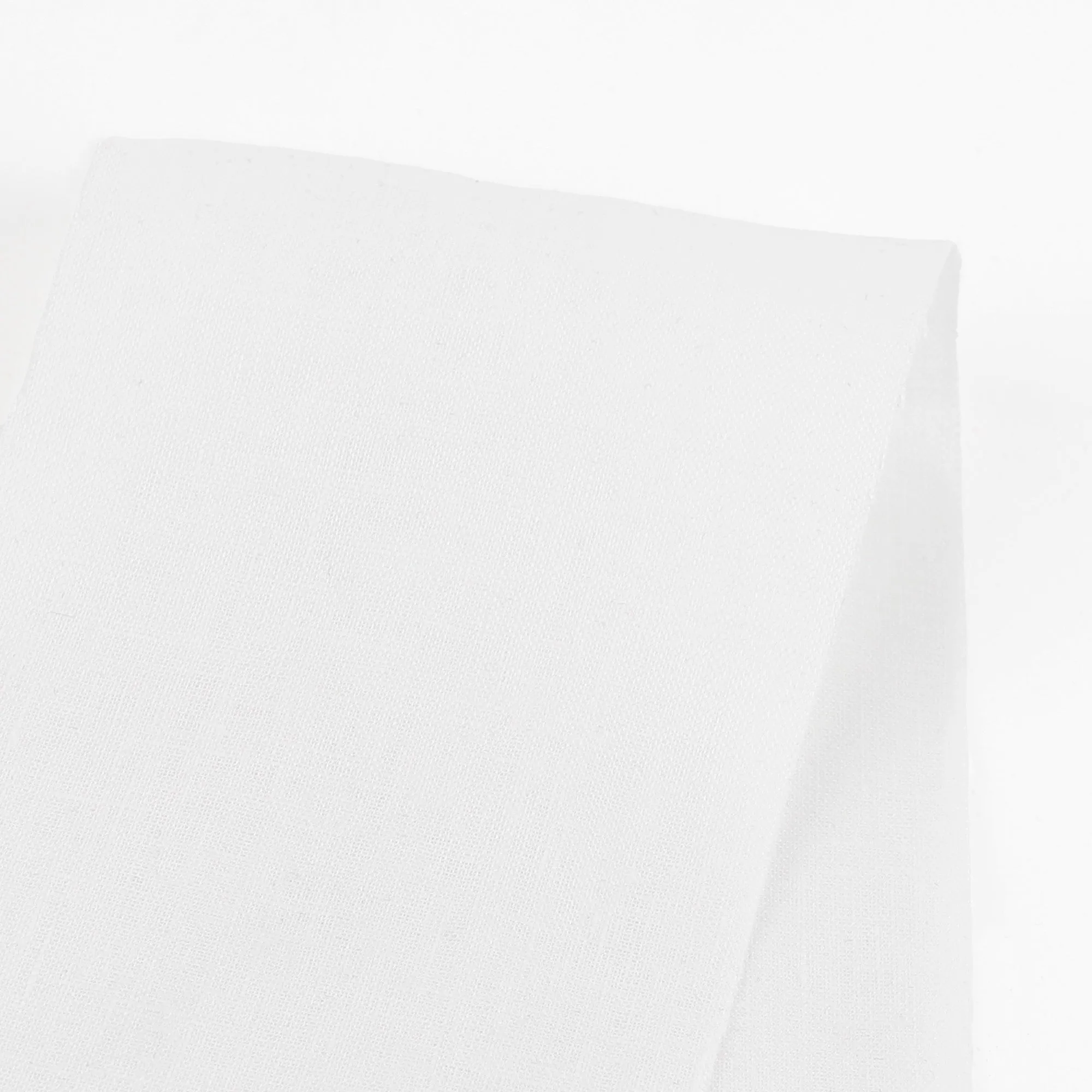Plain Weave Linen - White