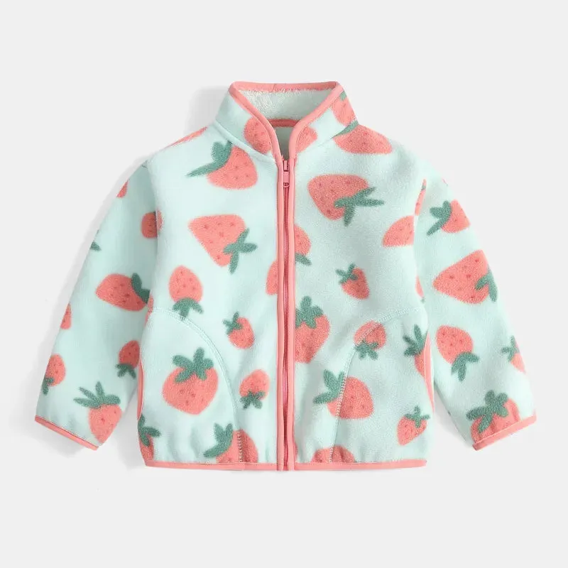 Playful Print Cozy Fleece