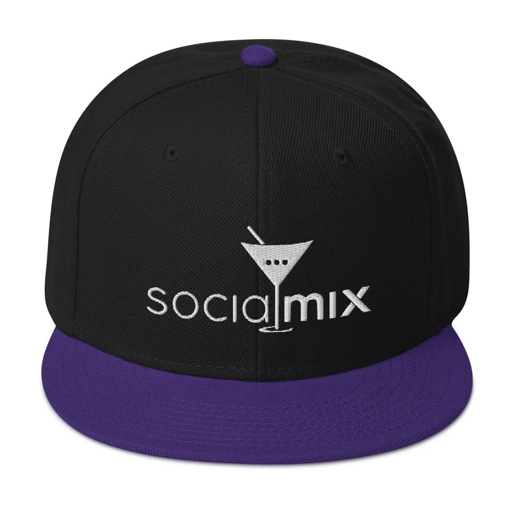Plum Snapback Hat