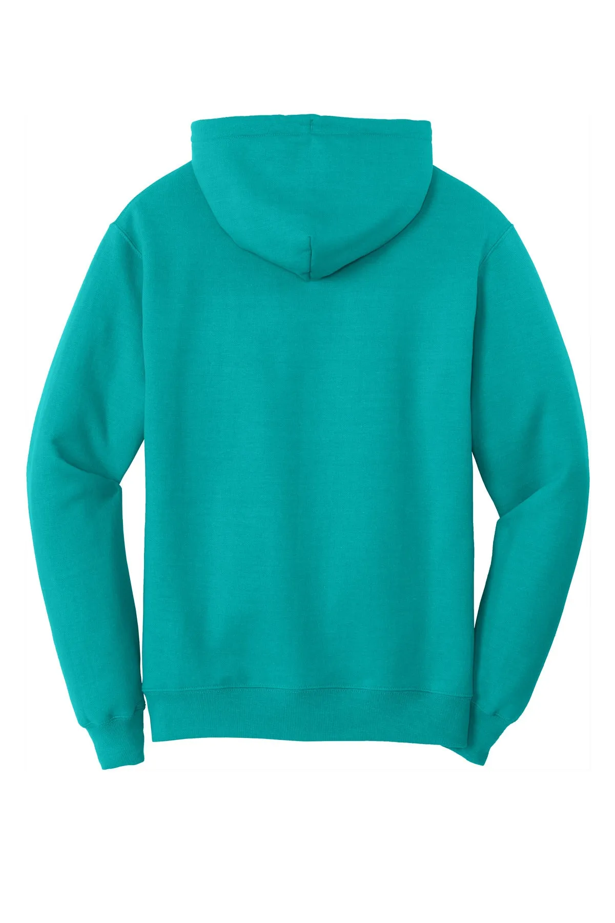 Port & Company Core Fleece Pullover Hooded Sweatshirt. PC78H Bright Aqua