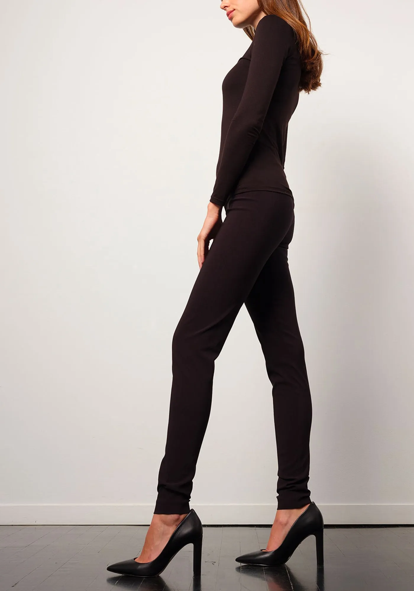 PULL ON SKINNY Signature Black
