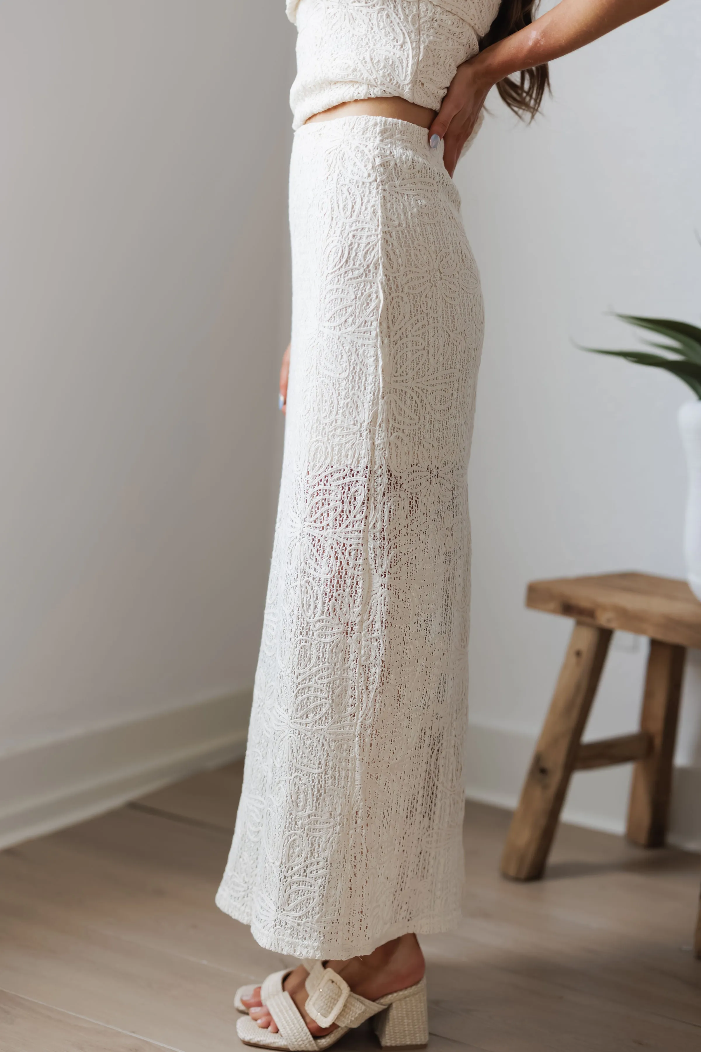 Pure Essence Skirt-Natural