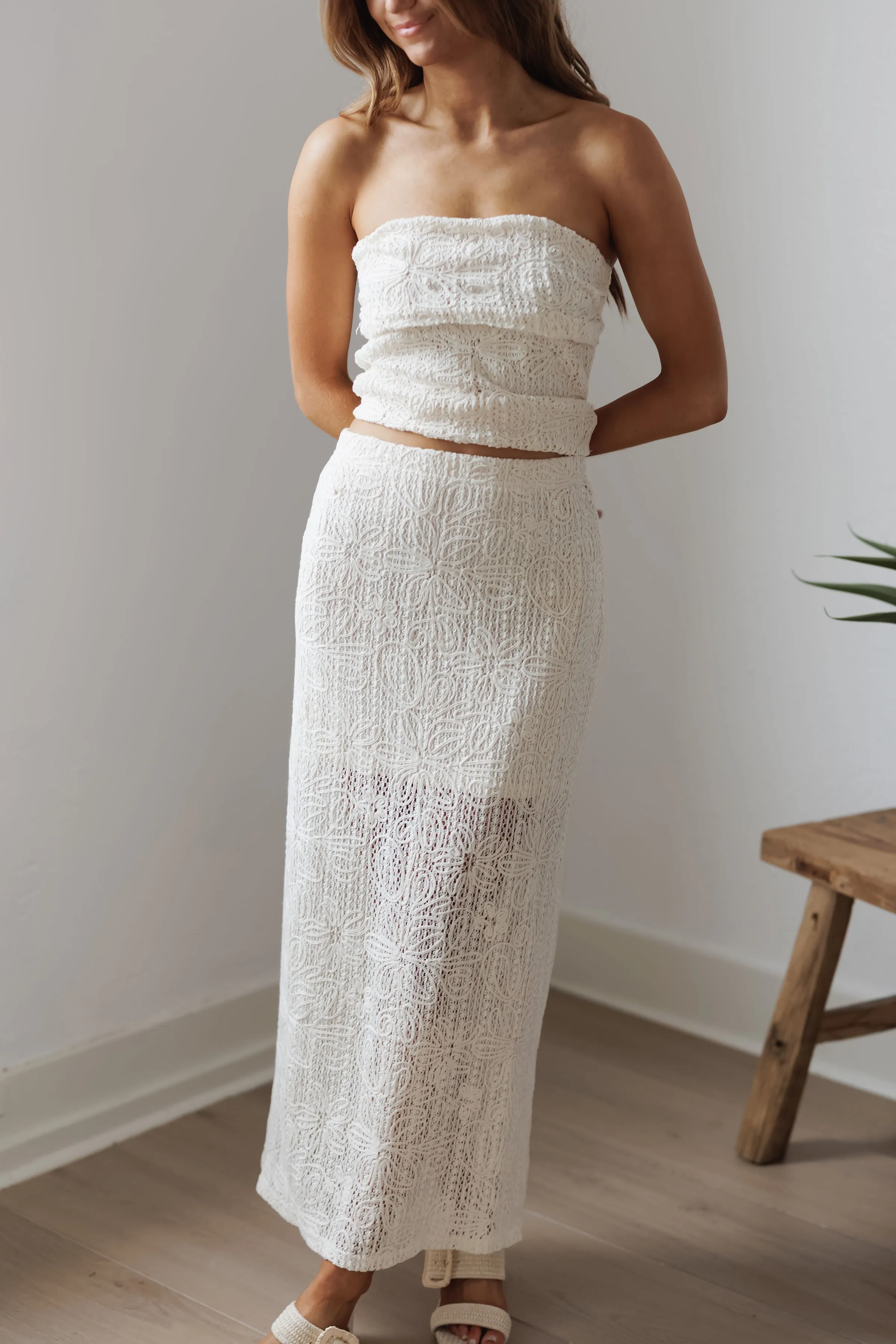 Pure Essence Skirt-Natural