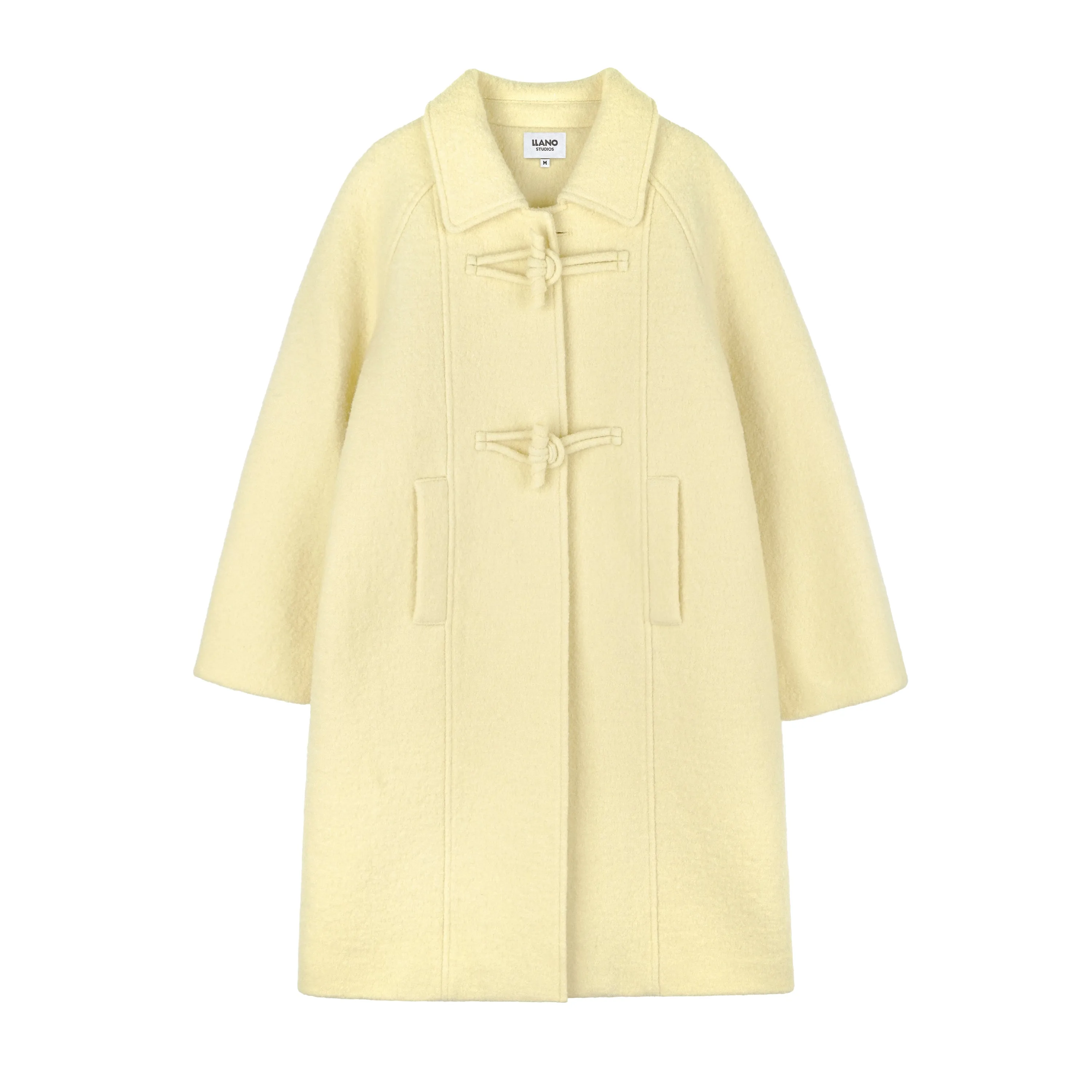 Pure Wool Bouclé Coat