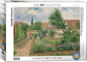Puzzle Eurographics - 1000 p - Potager à Eragny - Pissaro