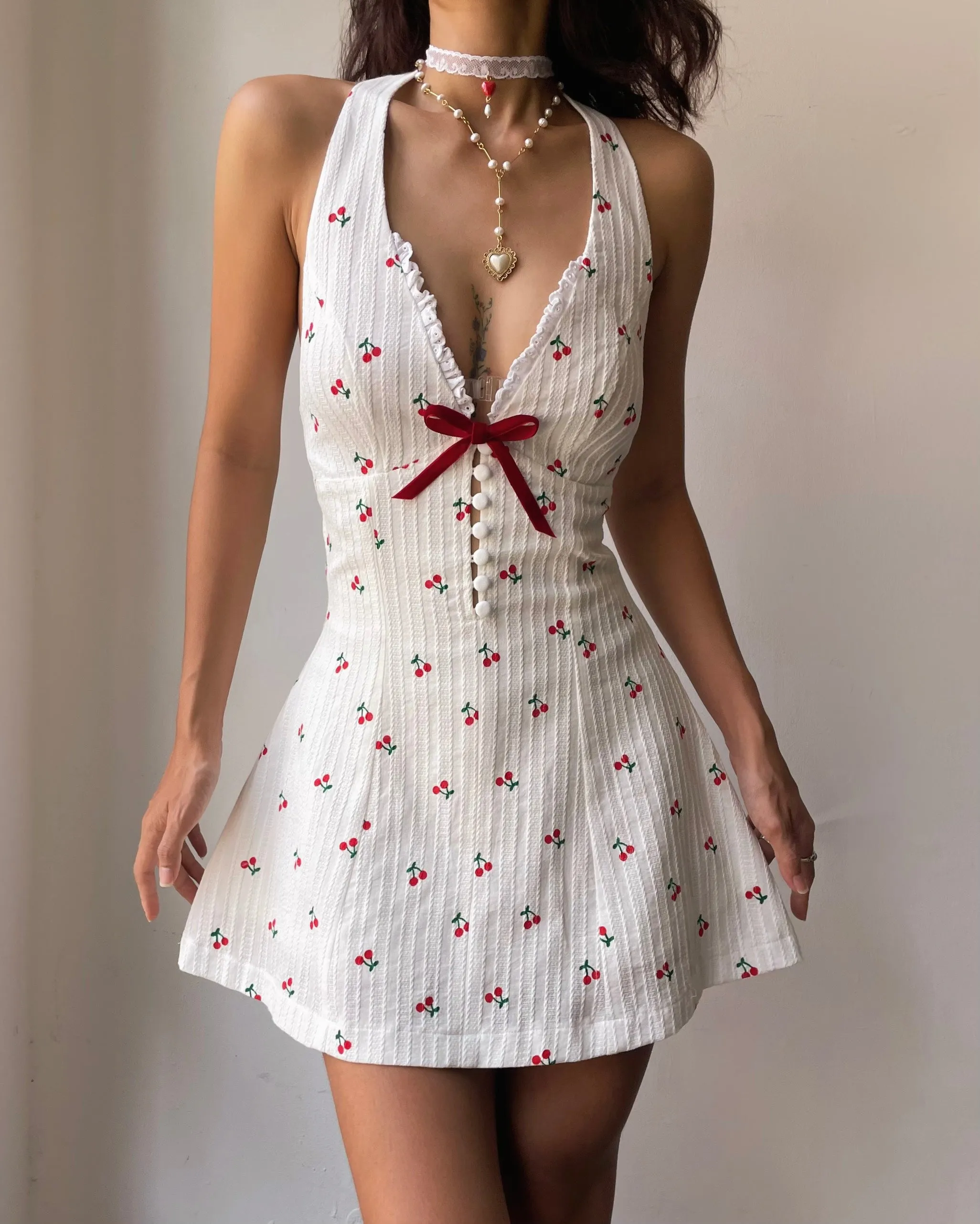 "HOLLY" HALTER DRESS & TOP