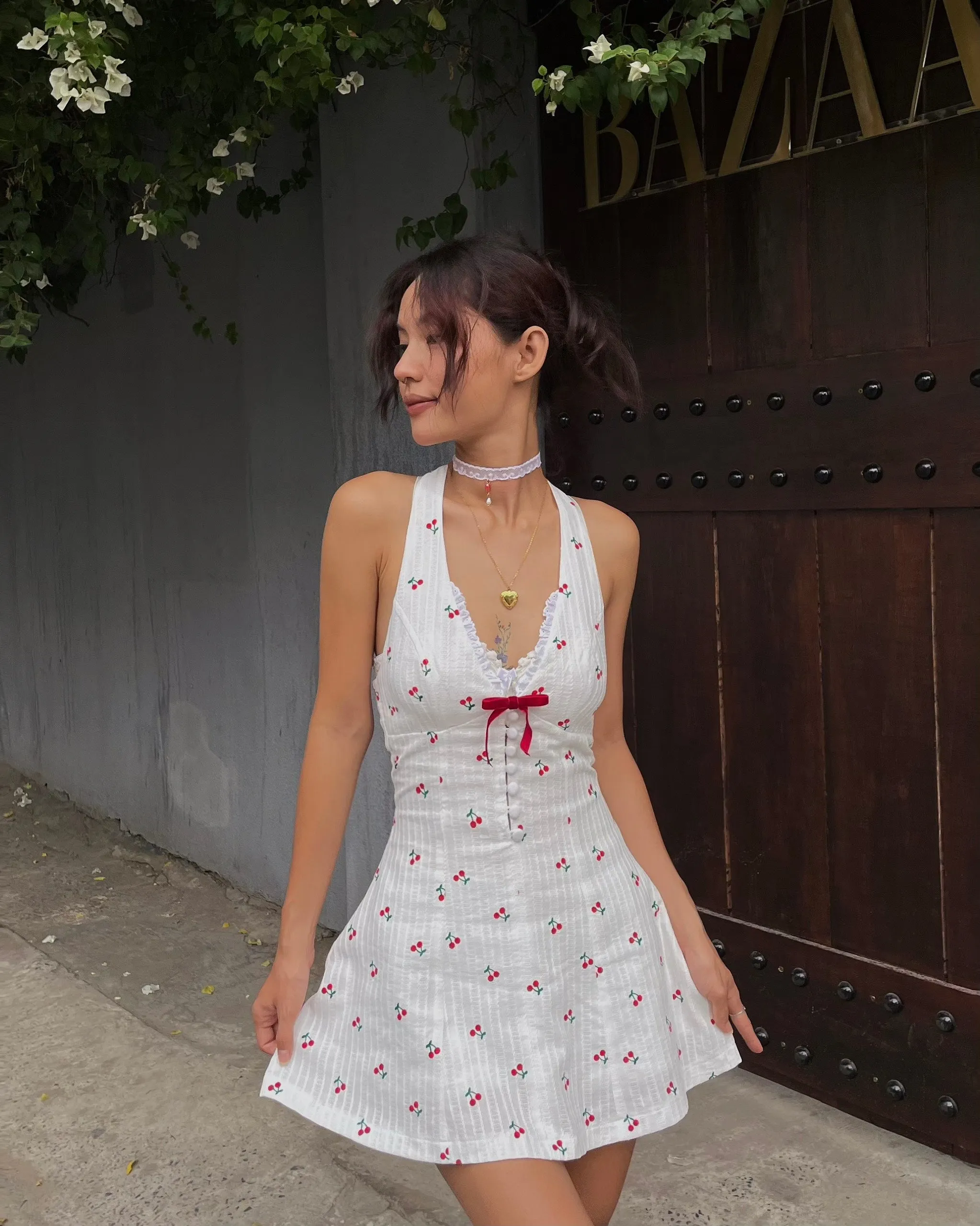 "HOLLY" HALTER DRESS & TOP