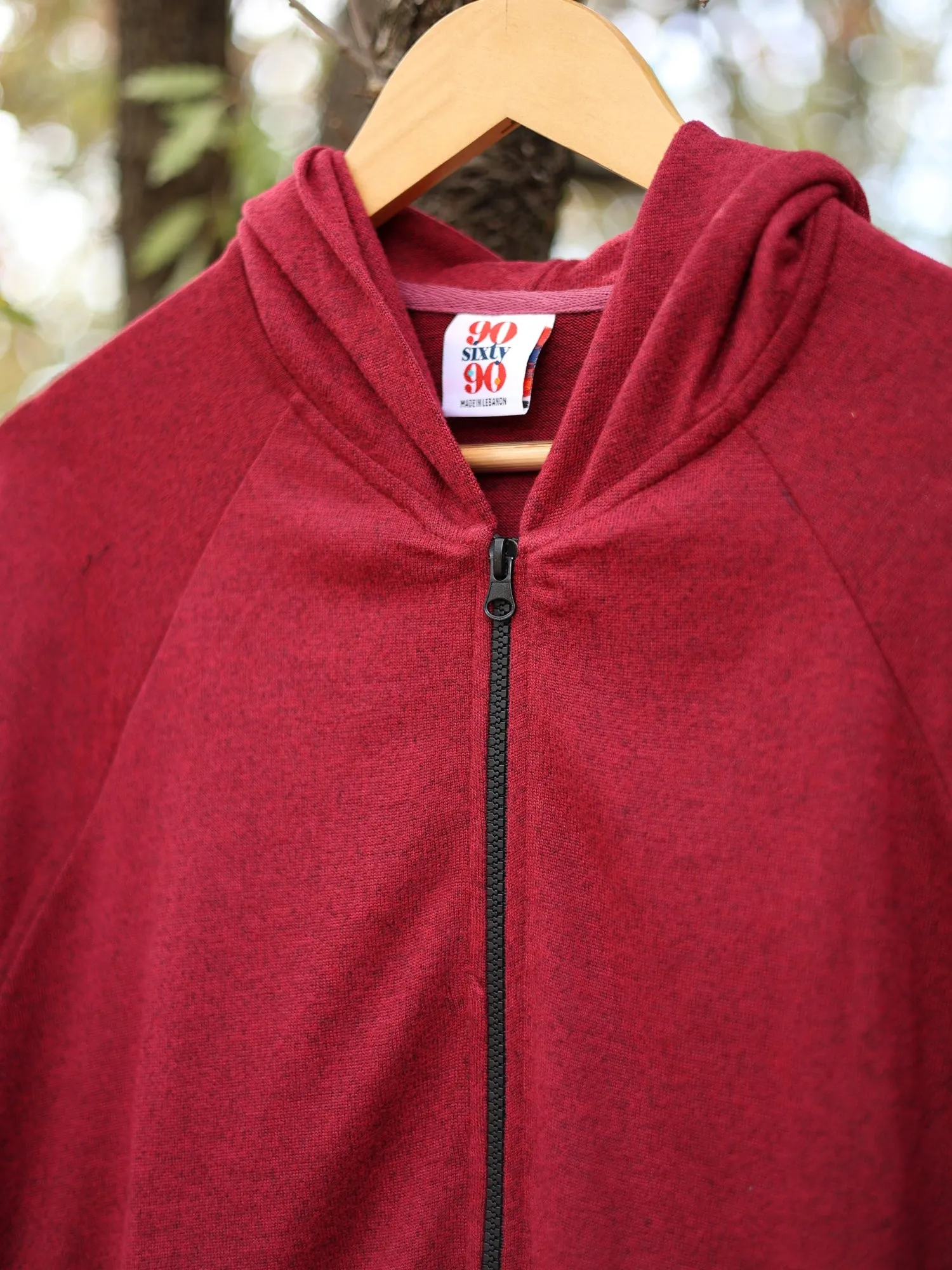 Red Hoodie Zipper