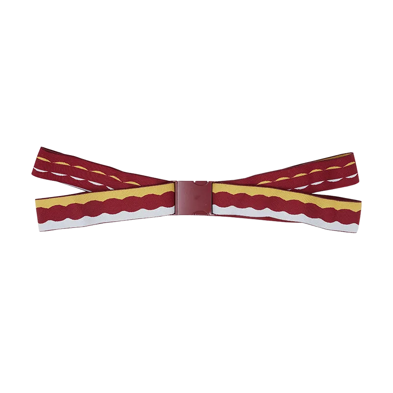 Retro Wavy Elastic Belt