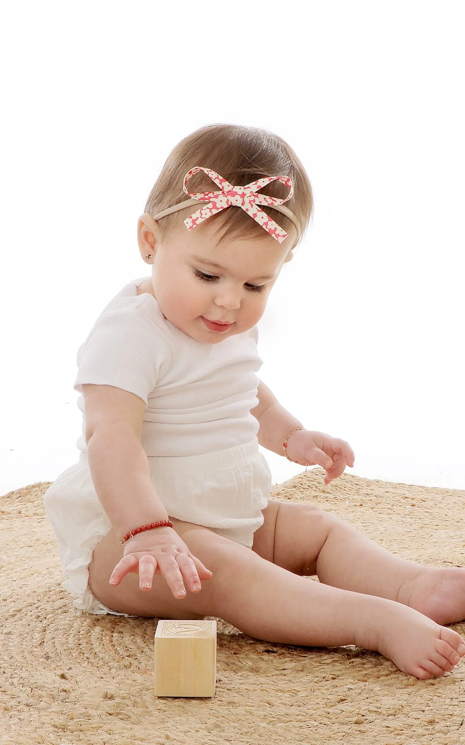 Ribbon Bow Headband by Adora Baby Gifts (Color Options)