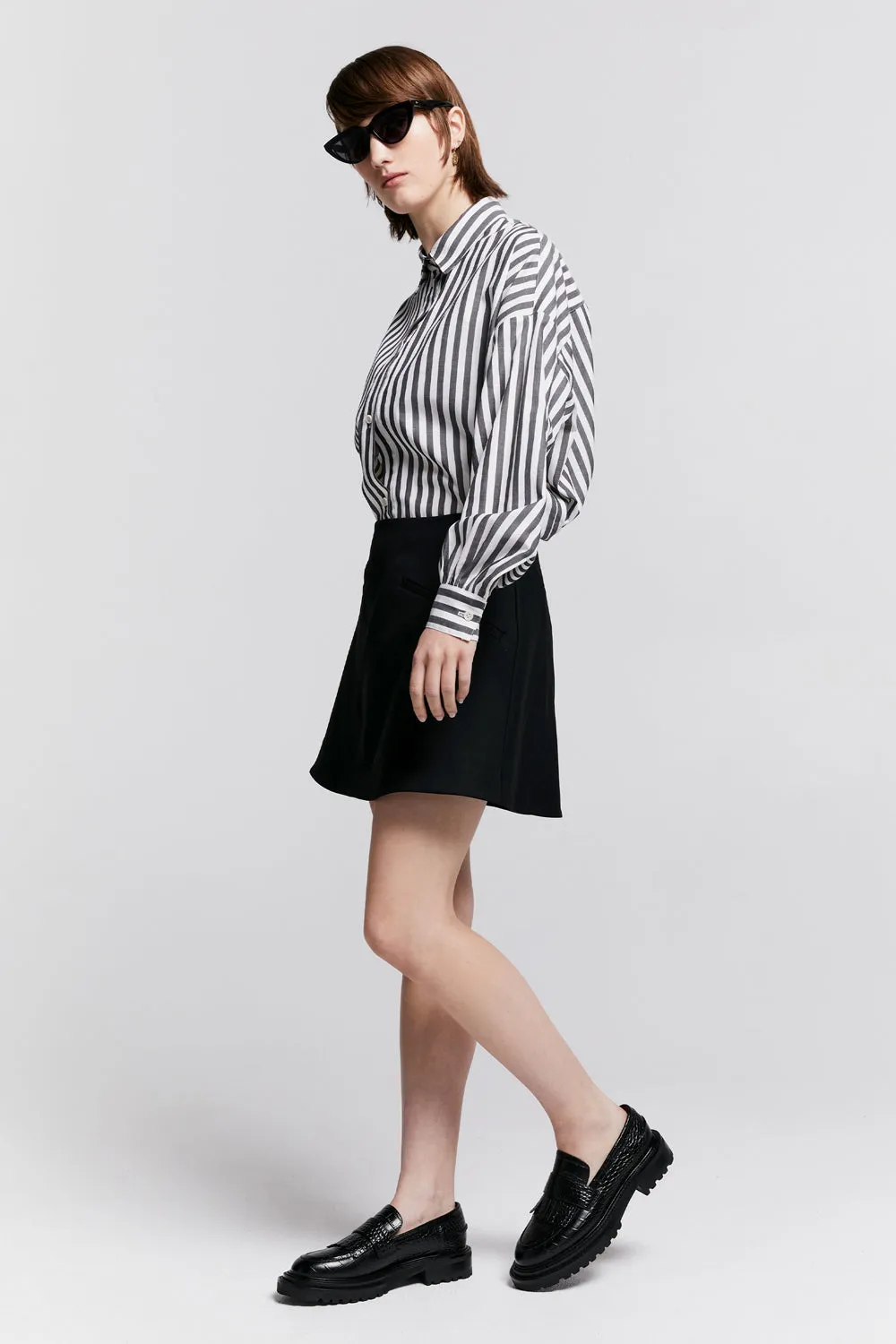 Riviera Skirt Black