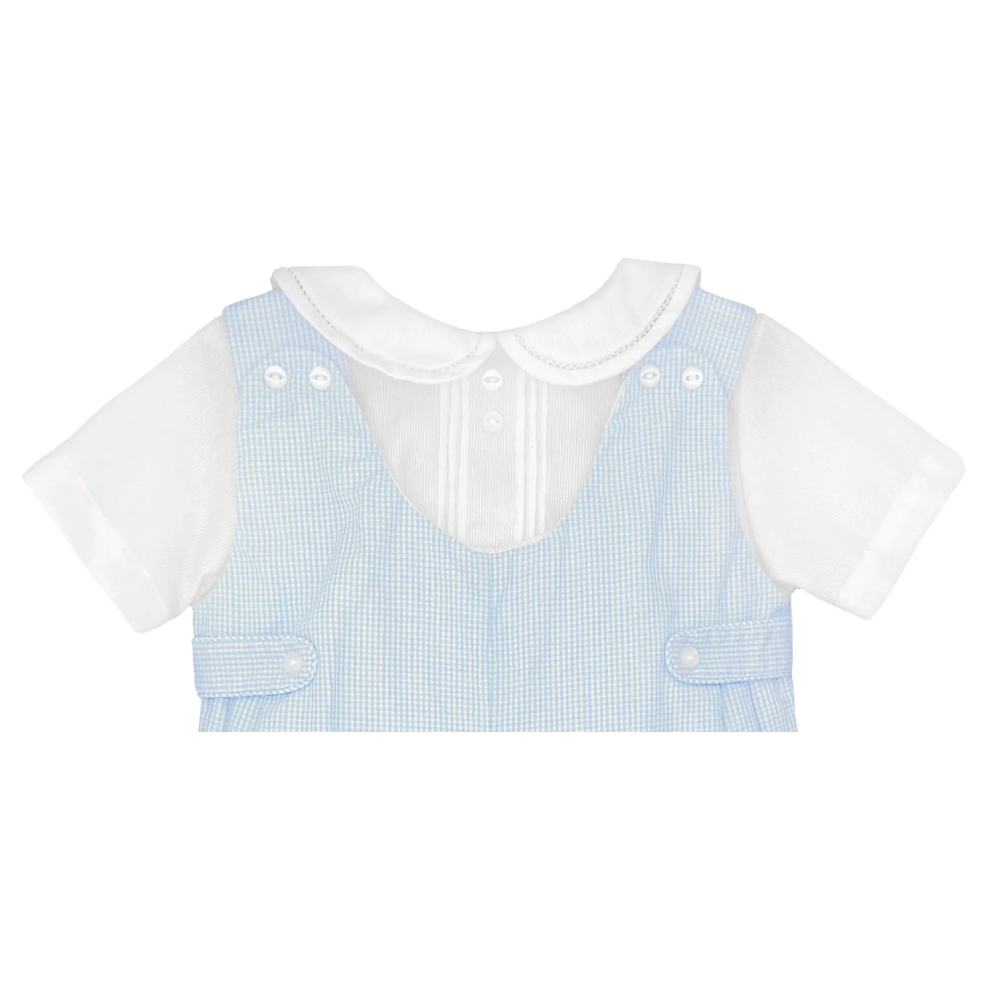 ROMPER WITH SIDE TABS SET