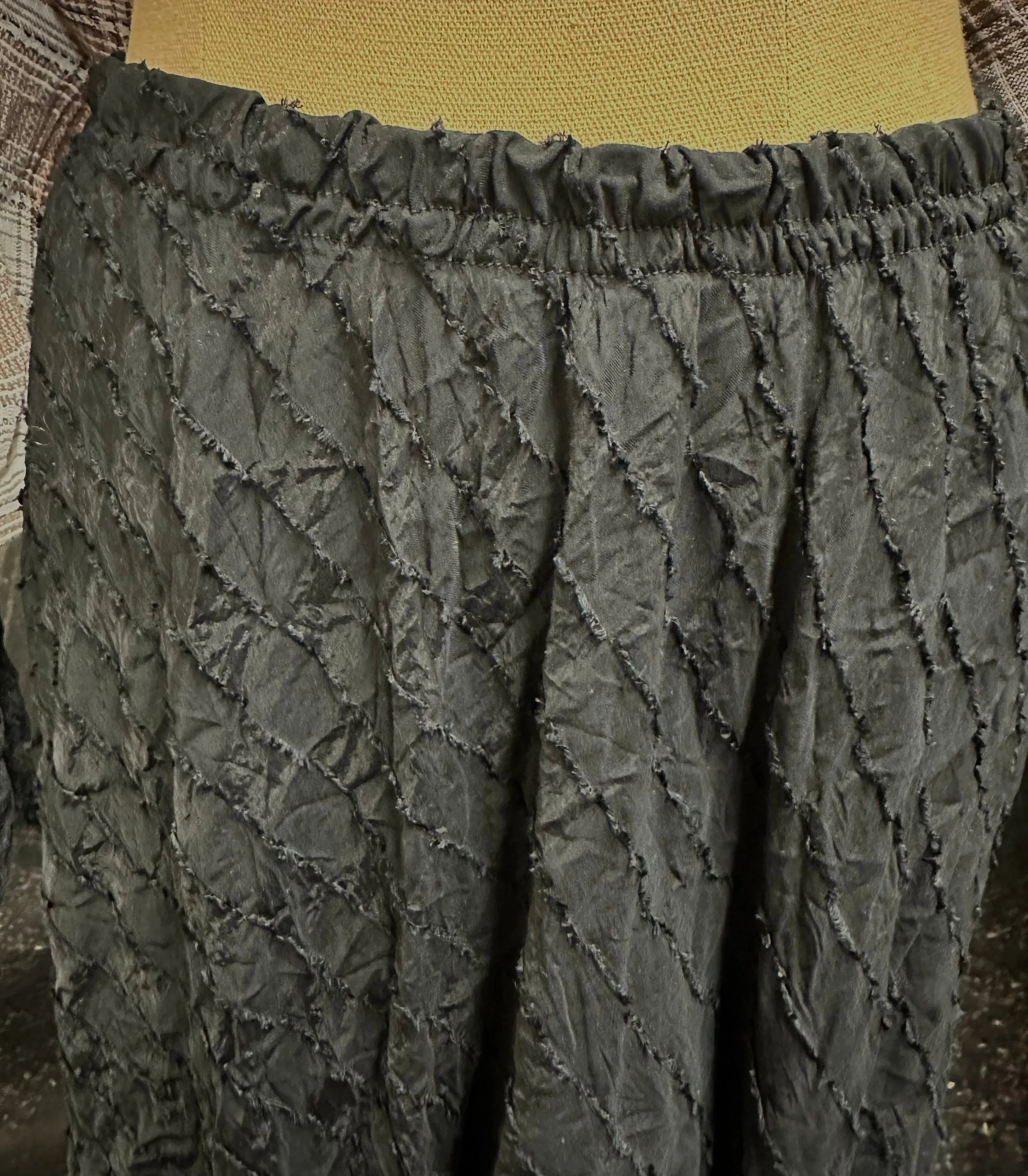 Rooshed skirt