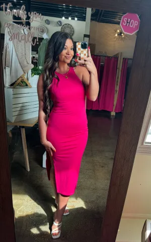 ROSE GARDEN MIDI DRESS