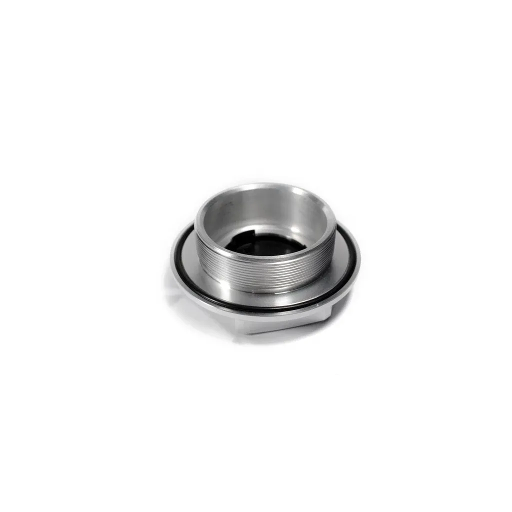 Rotiform Billet Hex Center Cap (AeroDisc) - Machined Silver