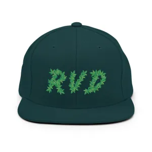 RVD Weed Logo Snapback Hat