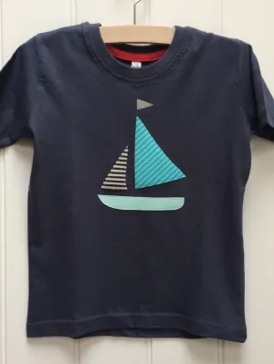 Sailing Boat T-shirt - Blue