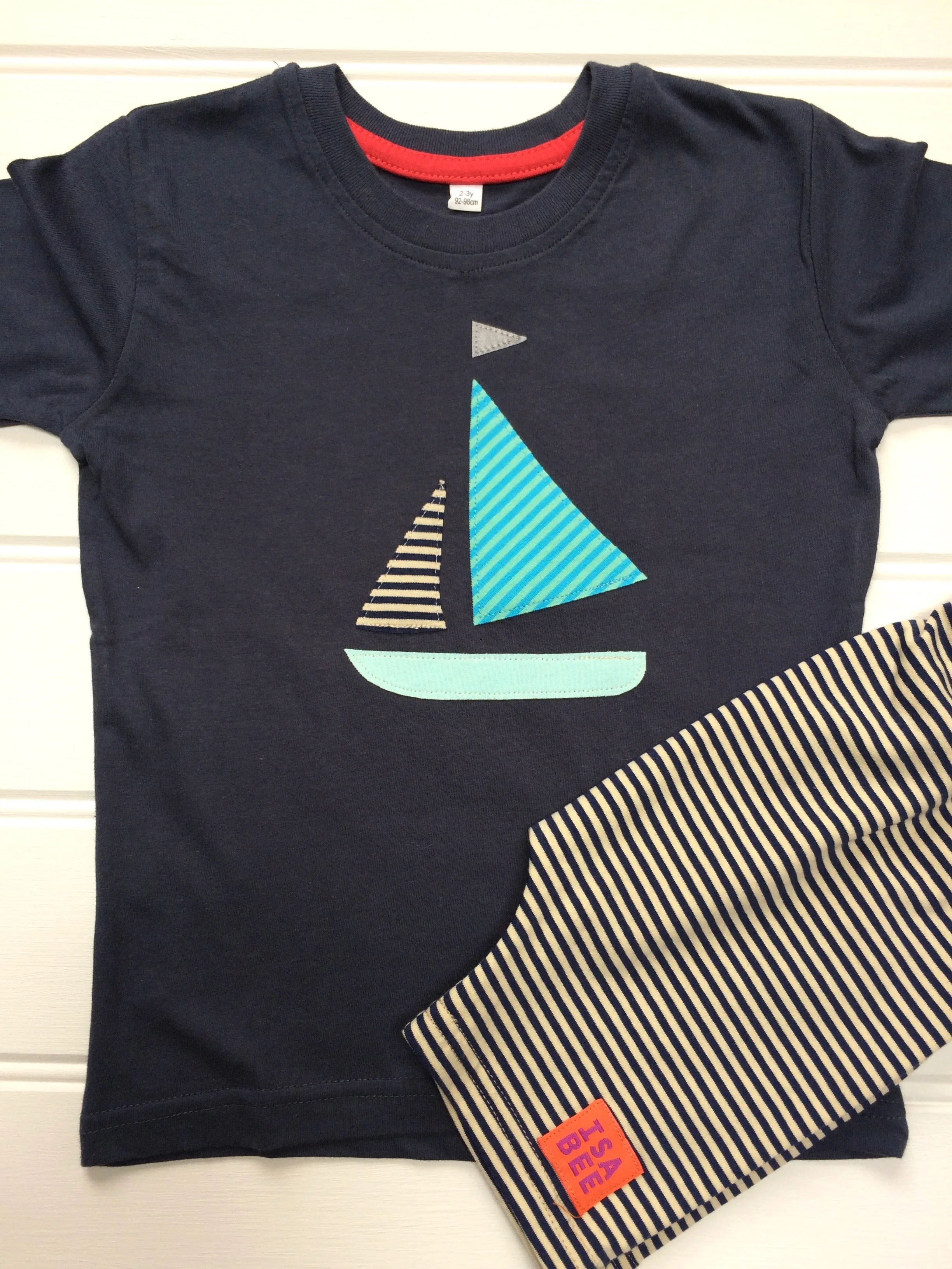 Sailing Boat T-shirt - Blue