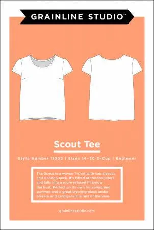 Scout Tee Pattern  Size 0 18