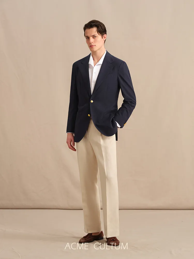 Seersucker Wool Suit