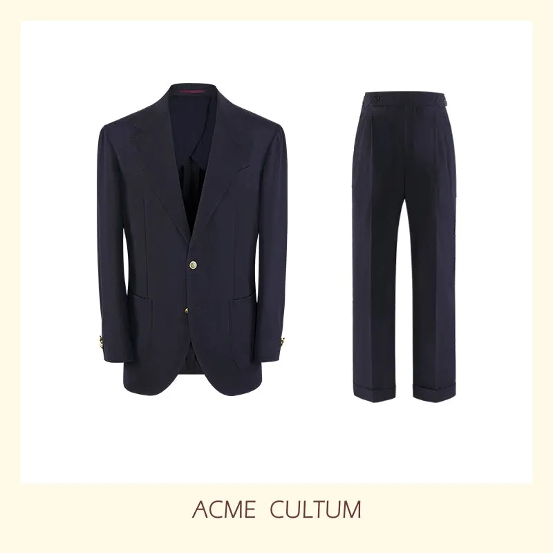 Seersucker Wool Suit