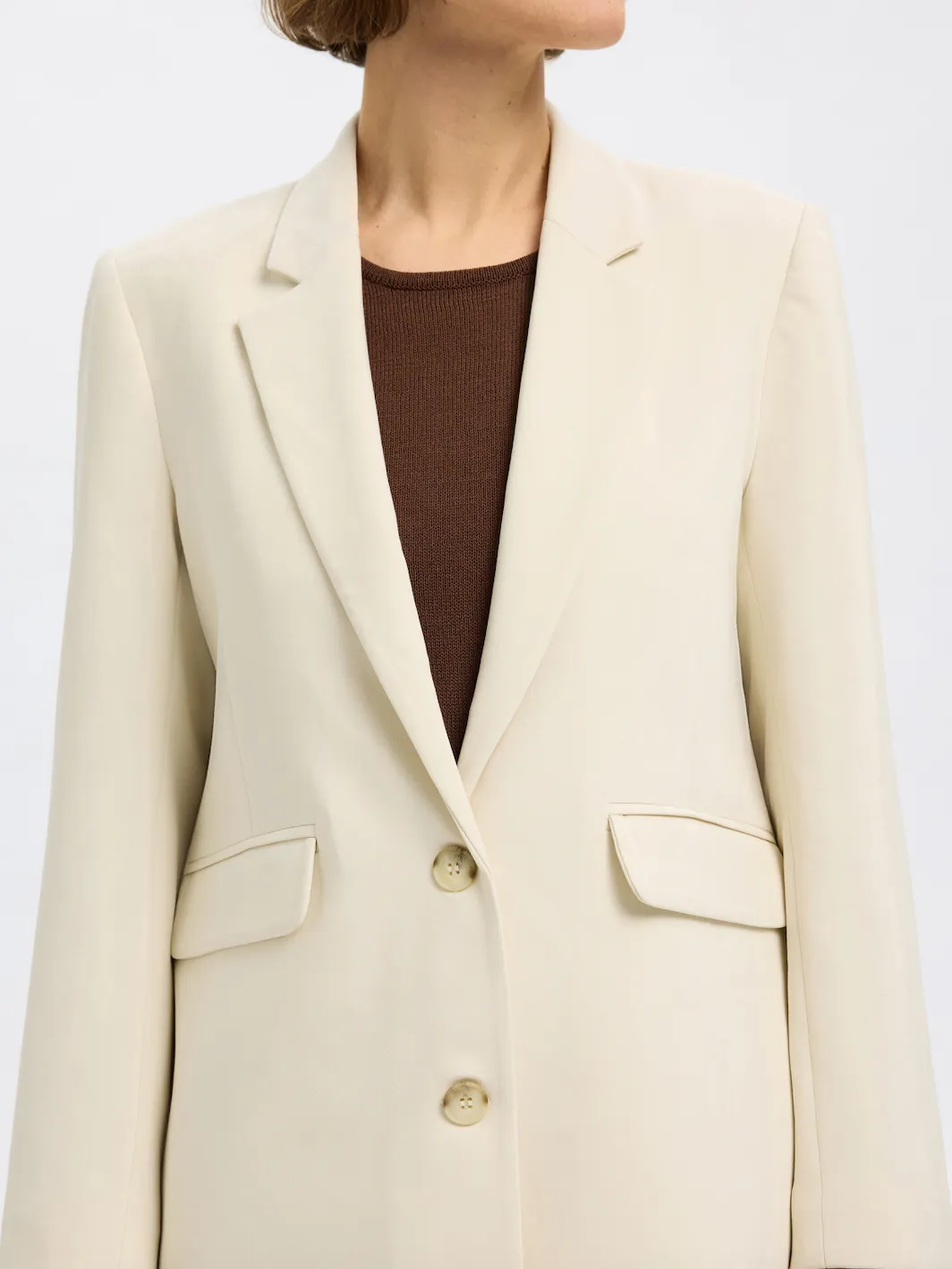 Selected Femme - Blazer - Birch - Rita Relaxed