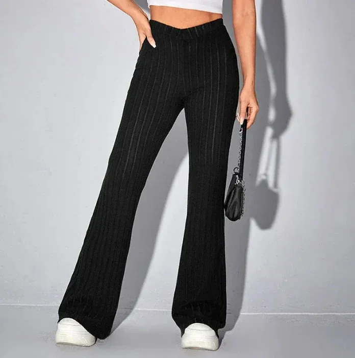 Shae - Snug Flared Pants for Women