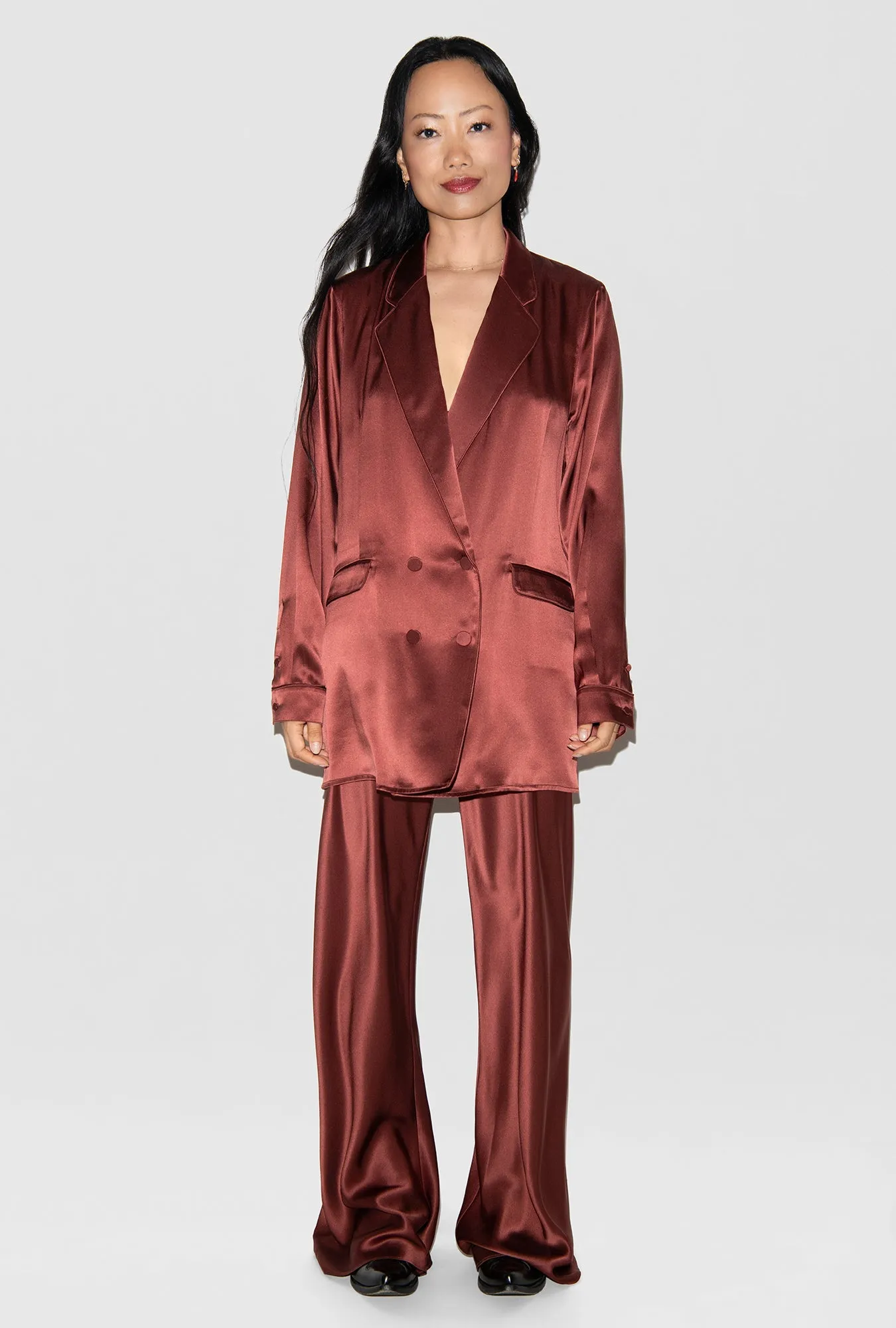 Silk Laundry | Relaxed Blazer - Canyon