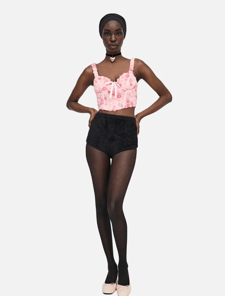 Skye Bustier Top - Pink