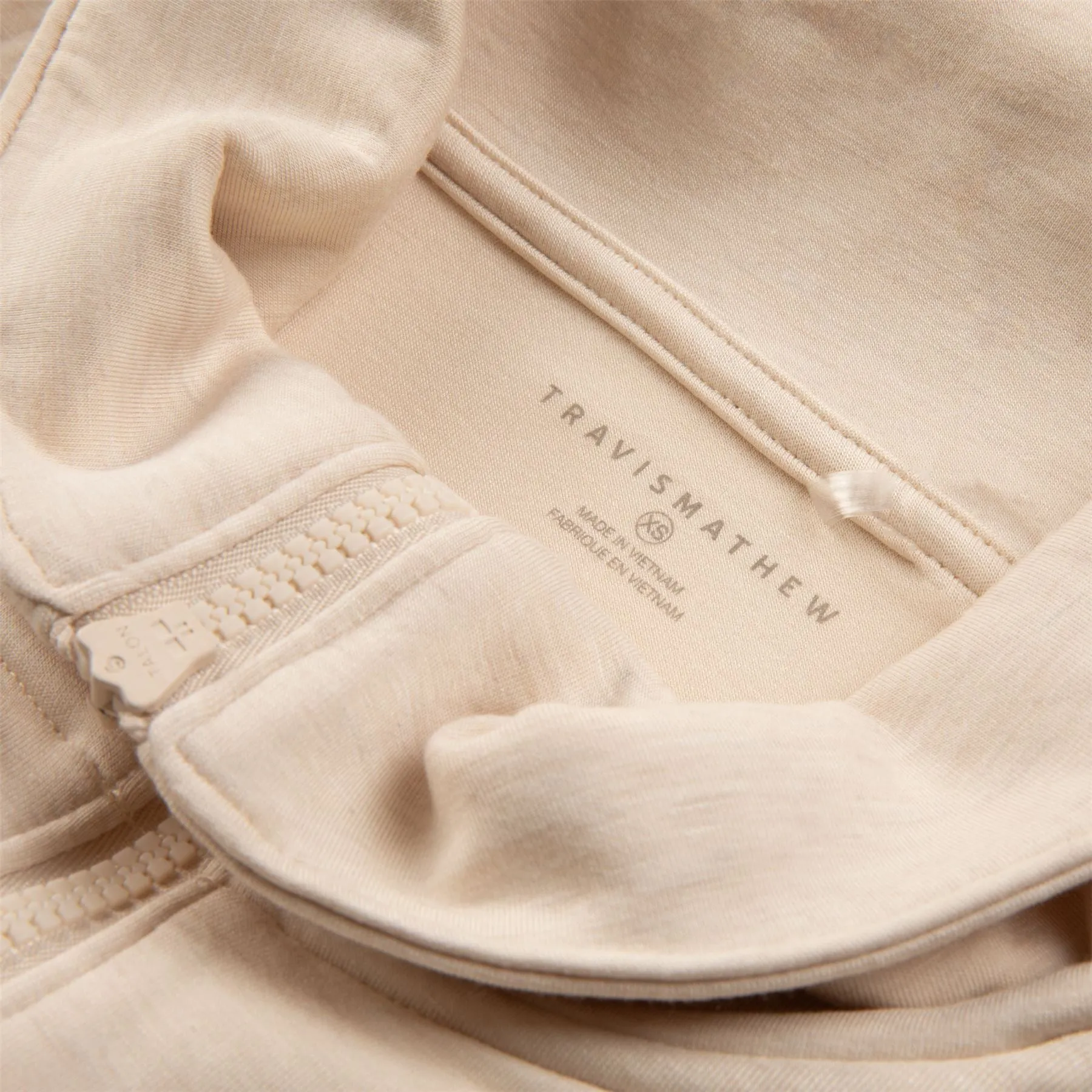 Skyloft Soft Half Zip Jacket Heather Brazilian Sand