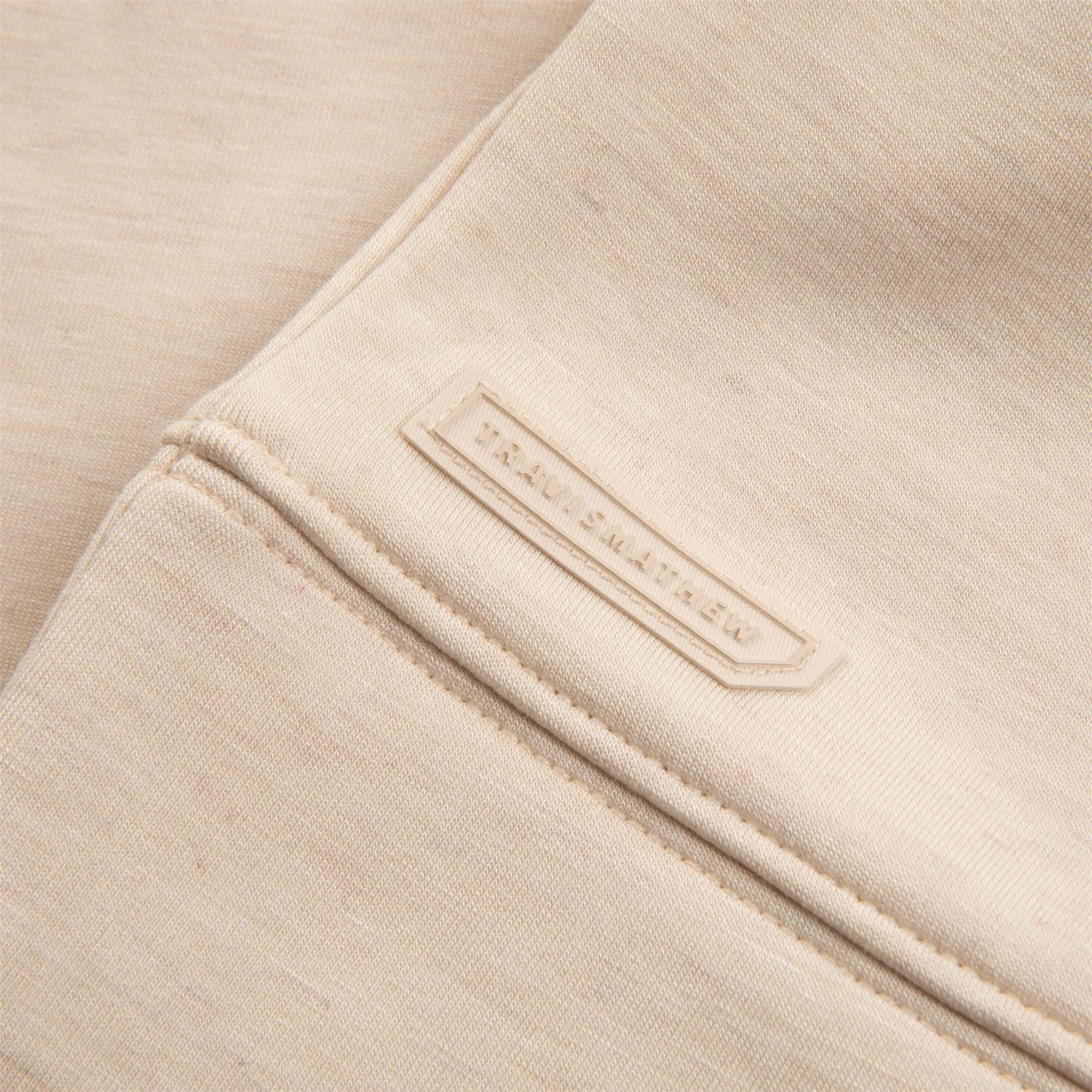 Skyloft Soft Half Zip Jacket Heather Brazilian Sand