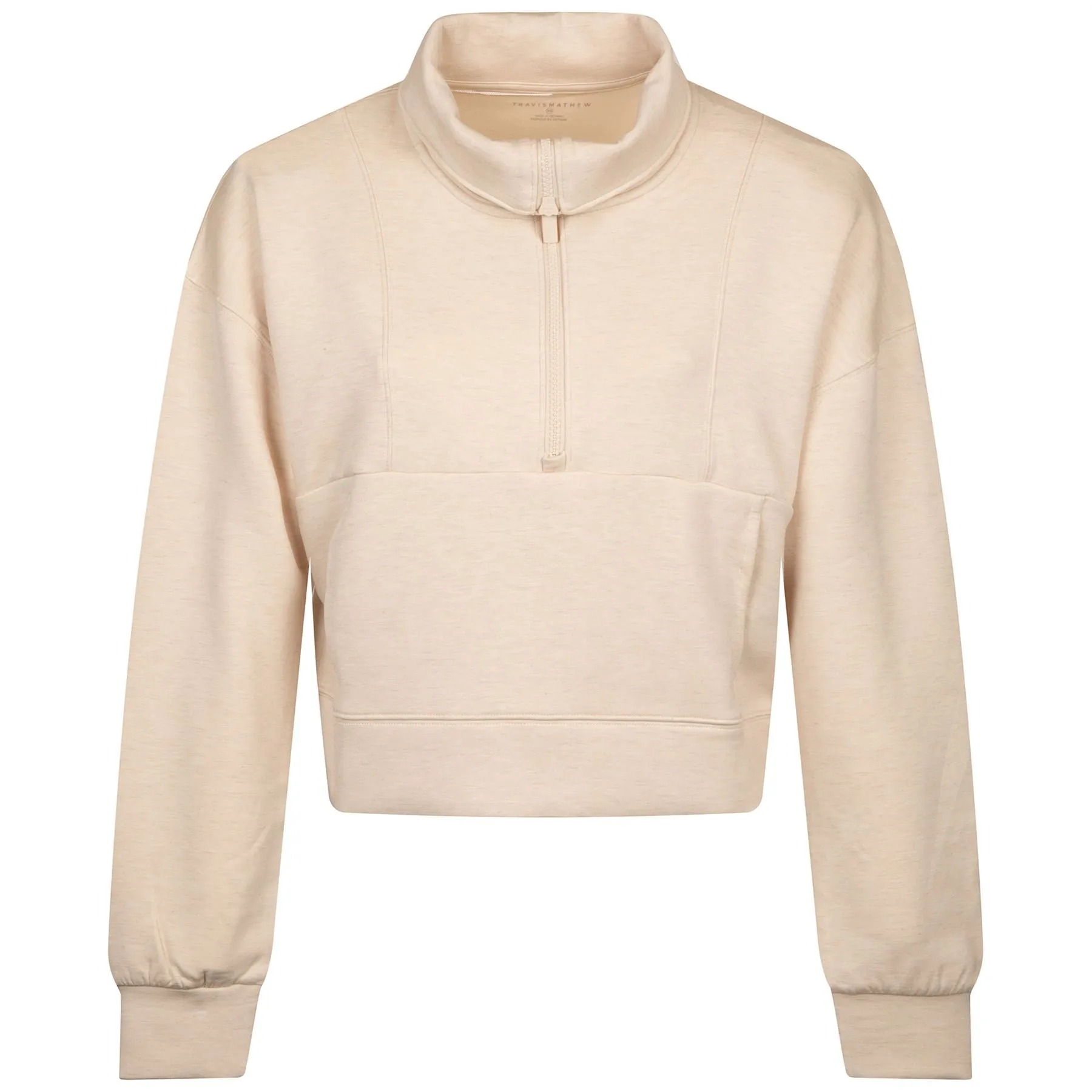 Skyloft Soft Half Zip Jacket Heather Brazilian Sand