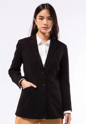 Slim Fit Long Sleeve Blazer